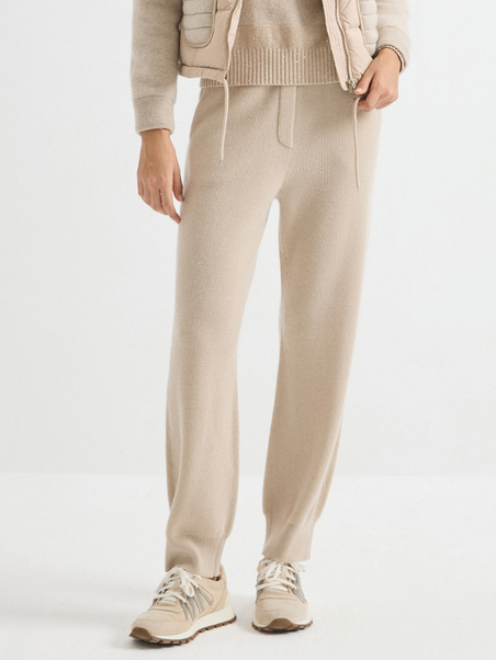 Knit jogger pants