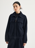 Pocket-front half-zip pullover — KT7624019
