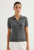 Short-sleeve knit cardigan | MZ62054