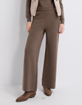 Flared knit pants — TY862050