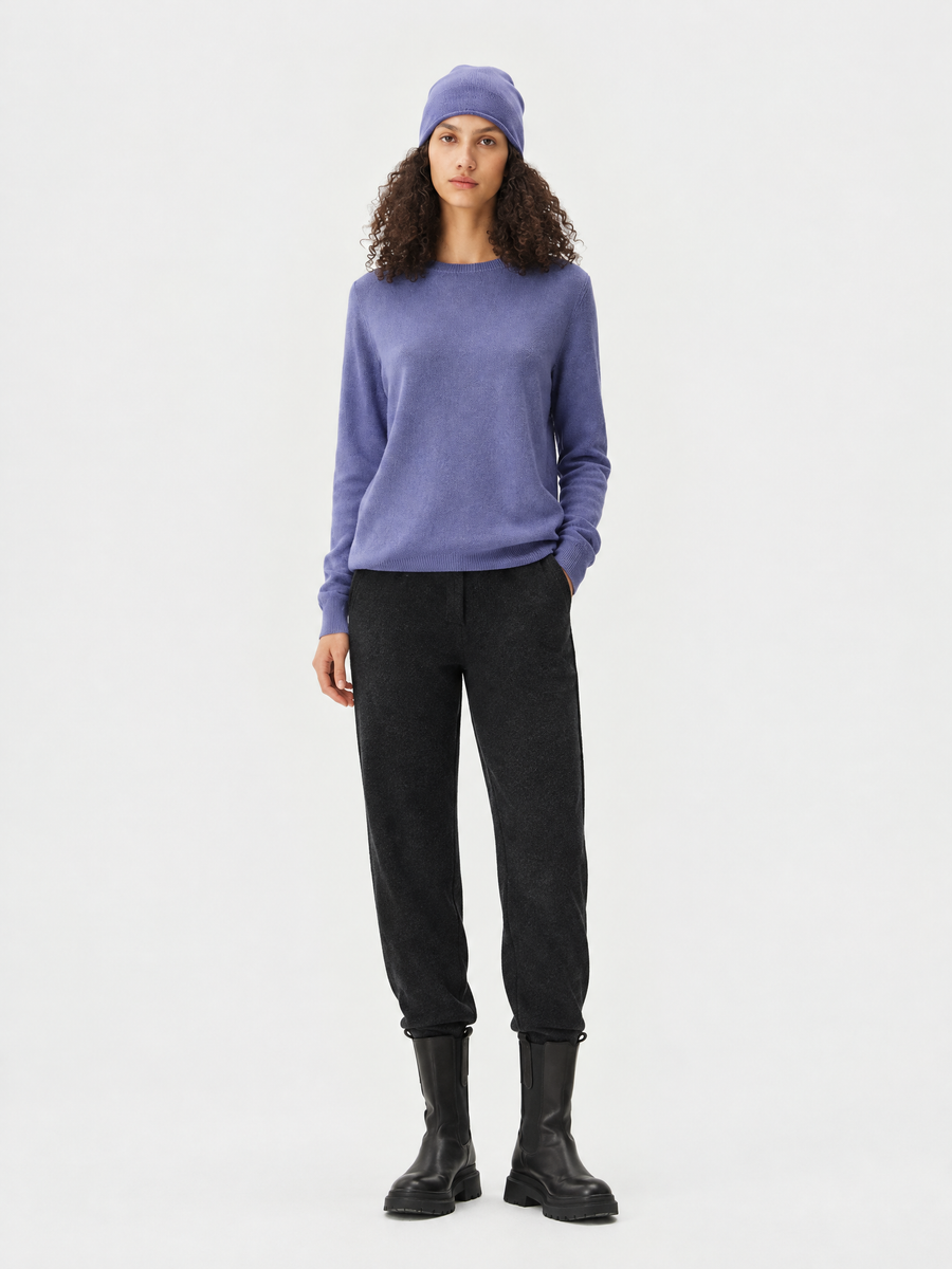 Knit jogger pants